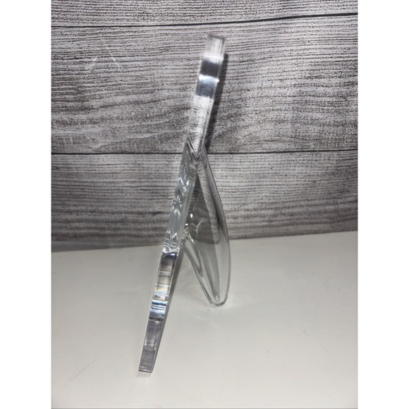 8" Clear Acrylic Frame Flower Base 8x6 Decorative Picture Frame Base Aesthetic - Picture 3 of 5